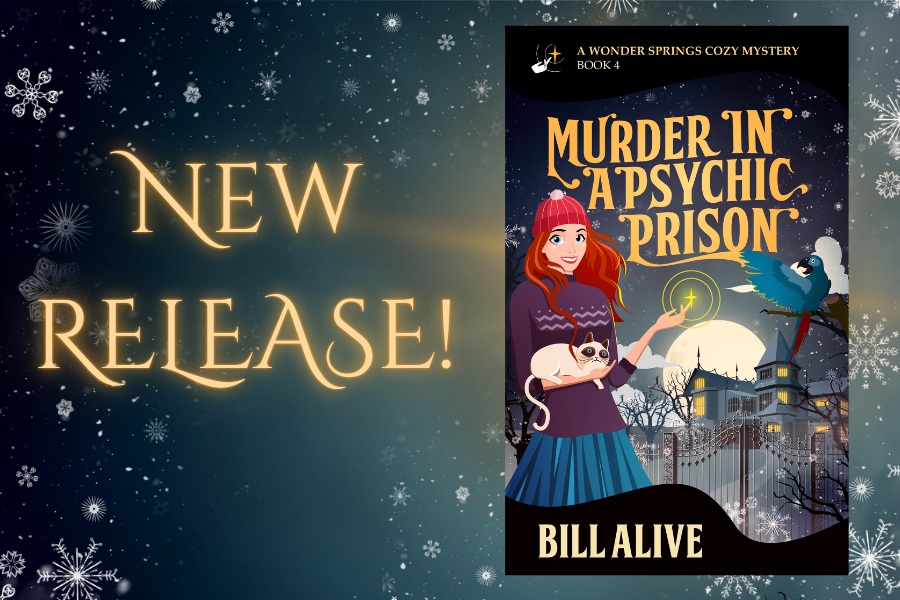 New Release! MURDER IN A PSYCHIC PRISON!